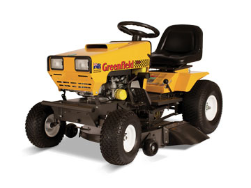 Image showing Greenfield rido-on mower